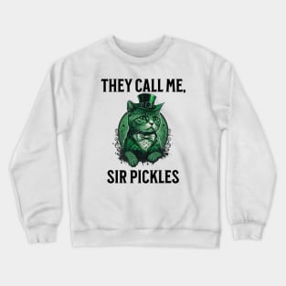 A Cat Named Pickles Crewneck Sweatshirt